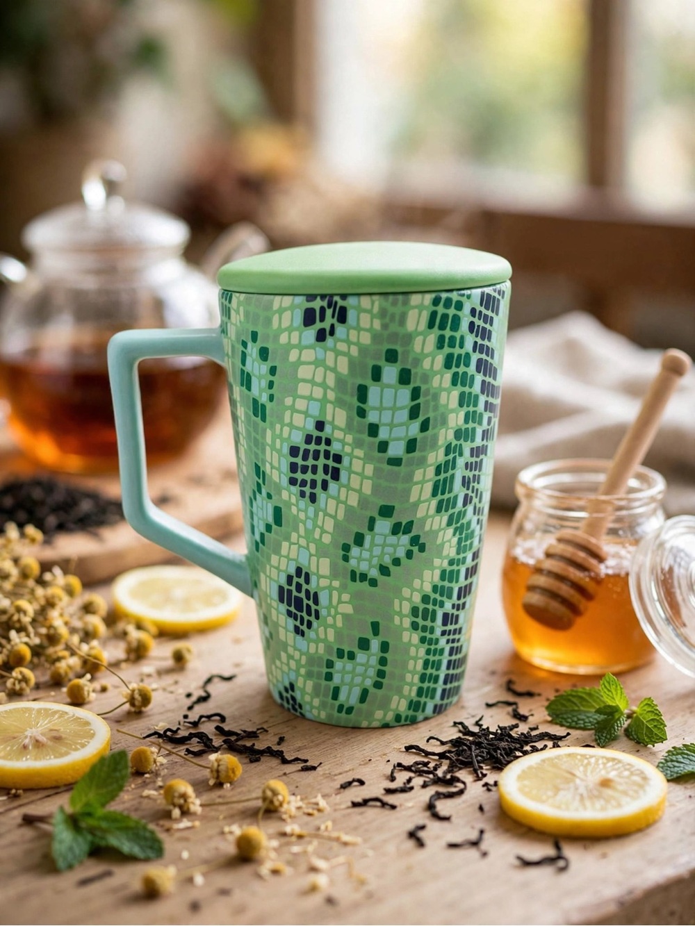 Starbucks Teavana Lidded Mug